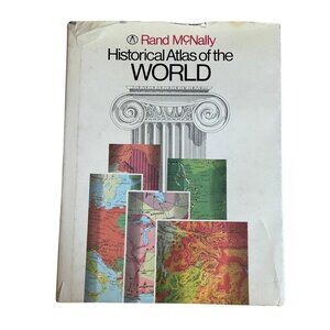Rand McNally Historical Atlas of the World Vintage Global History Reference Book